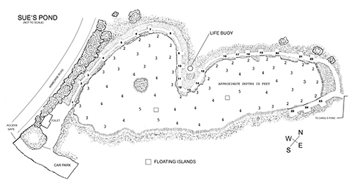 sues pond map